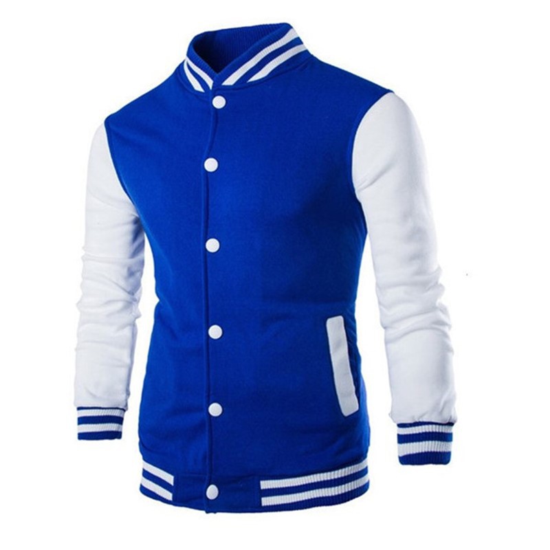 Varsity Jacket Wool - 후드 티 남성 야구 자켓 남성