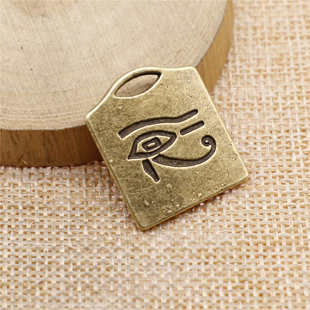Vintage Fashion Jewelry - 4pcs 25x21mm(0.98x0.83inch) 골동품 청동 색상 고대