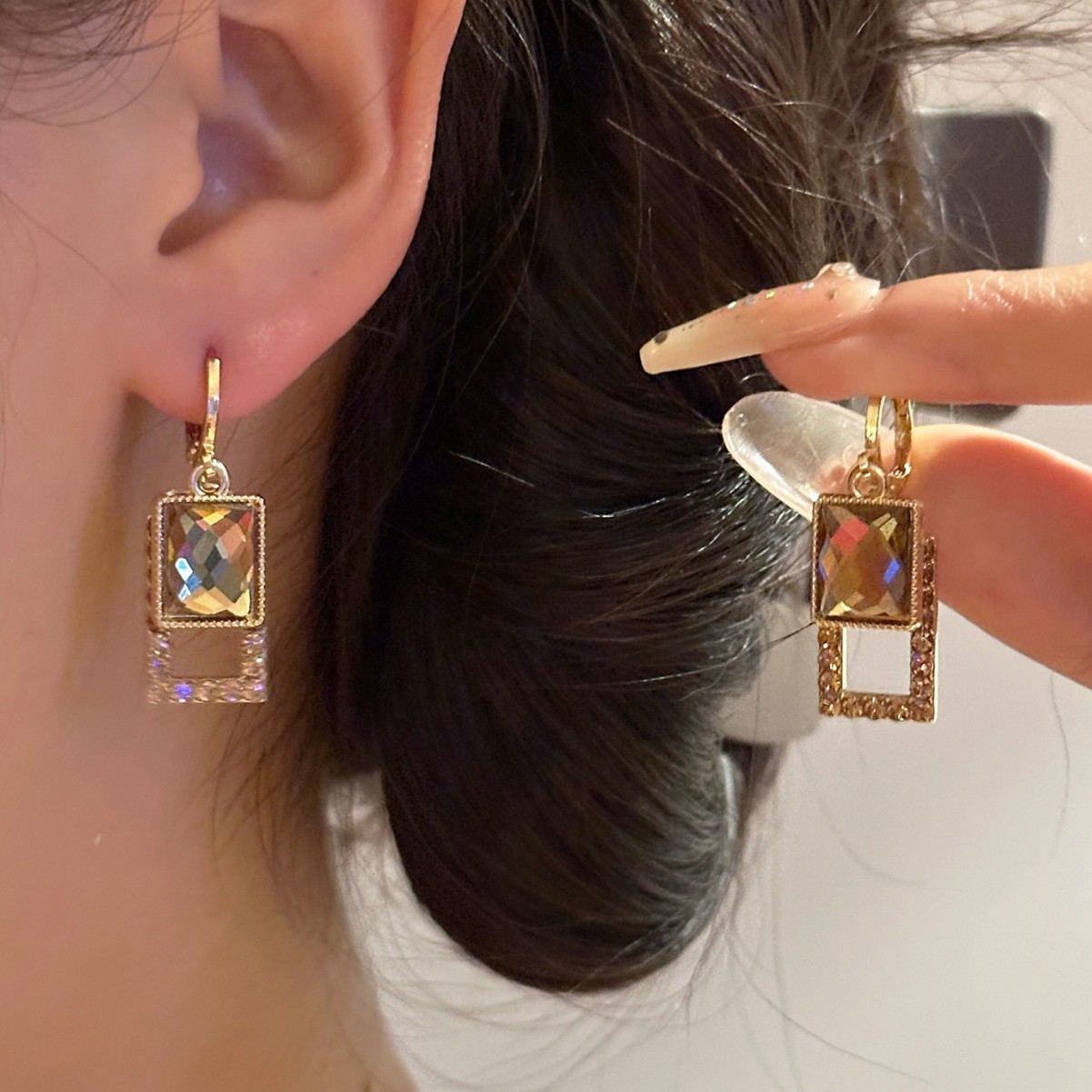 Vintage Fashion Trends - 925 실버 바늘 한국 패션 지르콘