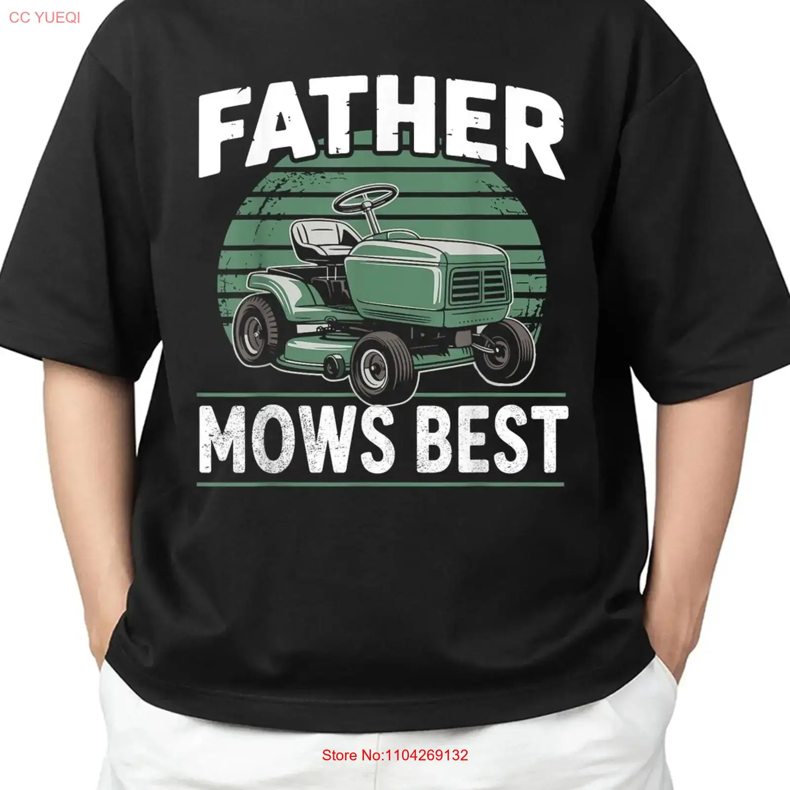 Vintage Fashion Icons - Father mows best T Shirt 아이코닉