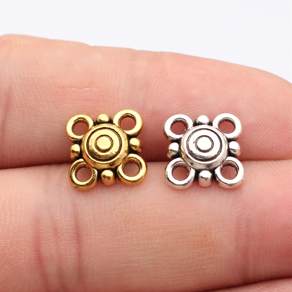 Vintage Fashion Jewelry - WYSIWYG 20pcs 15x15mm 앤틱 실버 컬러