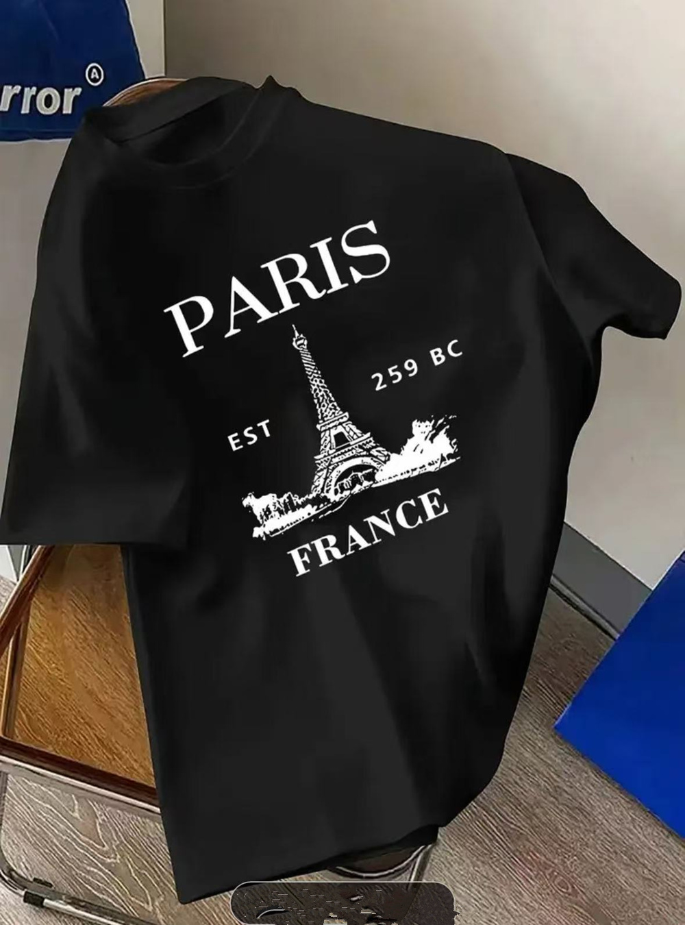 Vintage Fashion Paris - 트렌디한 빈티지 뉴 패션 남성용 티셔츠,