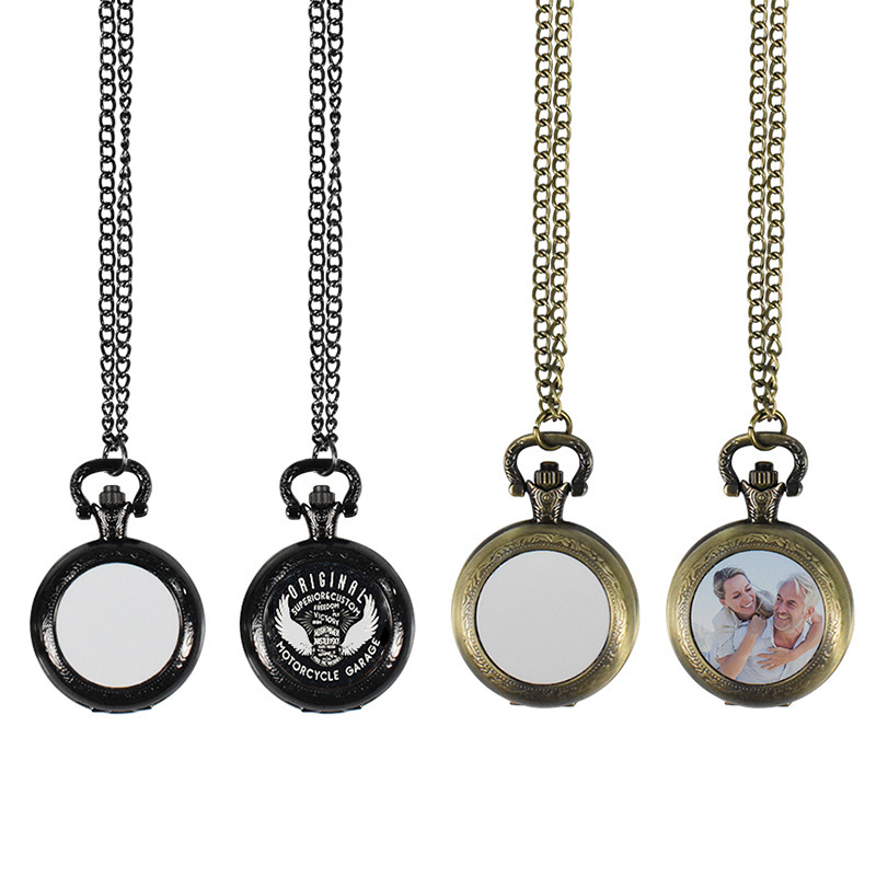 커스텀 빈티지 금속 포켓워치 펜던트 목걸이 클래식 시계 - Vintage Fashion Jewelry 리뷰 및 가격