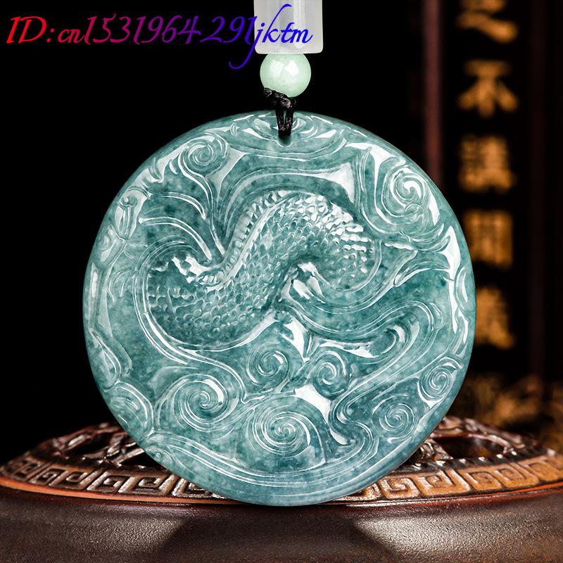 버마산 경옥 드래곤 펜던트 목걸이 여성용 선물 패션 액 - Vintage Fashion Jewelry 리뷰 및 가격
