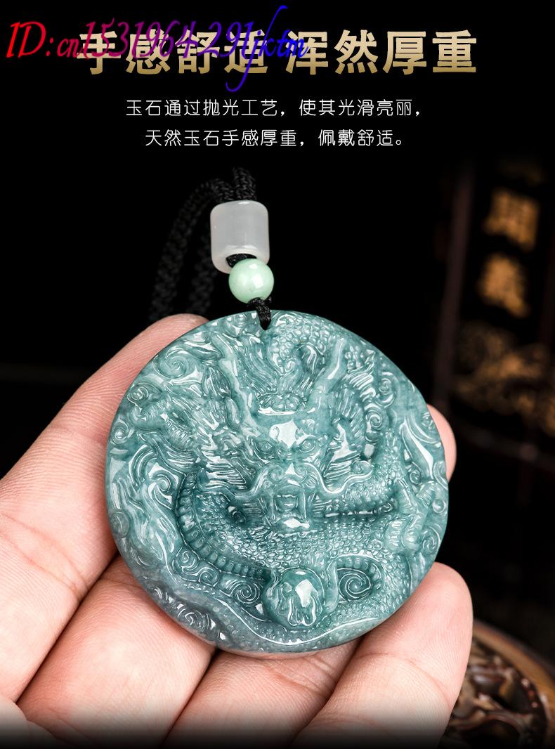 버마산 경옥 드래곤 펜던트 목걸이 여성용 선물 패션 액 - Vintage Fashion Jewelry 리뷰 및 가격