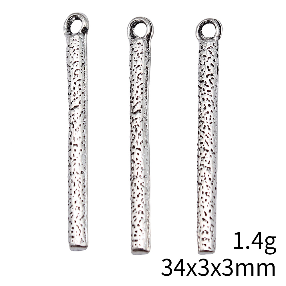 20pcs 34x3x3mm/54x3x3mm 앤티크 실버 - Vintage Fashion Jewelry 리뷰 및 가격