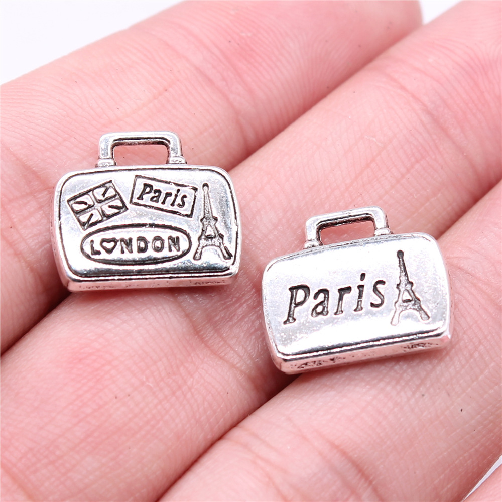 10개 16x14mm(0.63x0.55인치) 앤틱 실버 - Vintage Fashion Paris 리뷰 및 가격