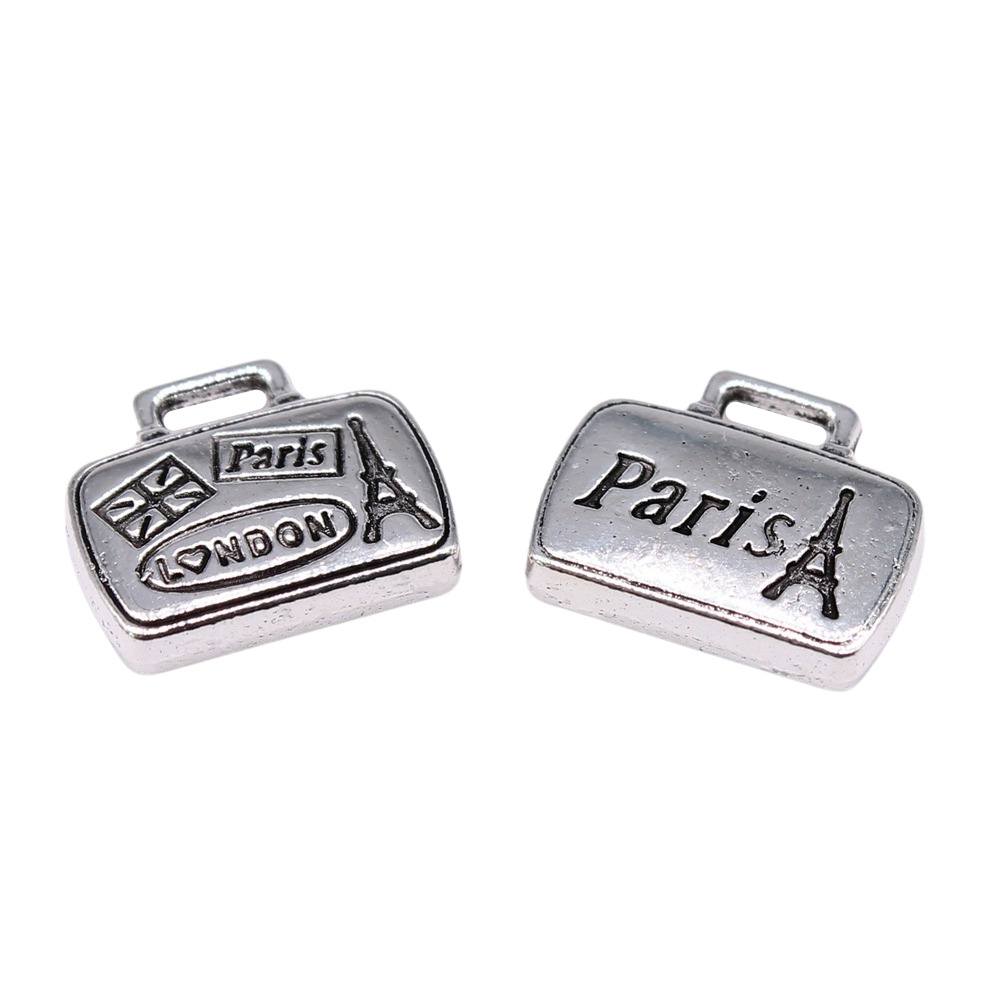 10개 16x14mm(0.63x0.55인치) 앤틱 실버 - Vintage Fashion Paris 리뷰 및 가격