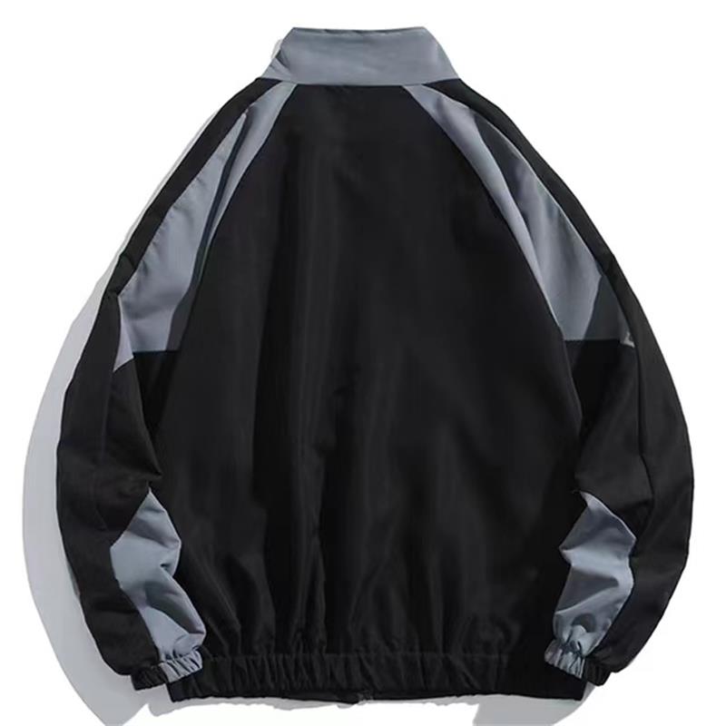 힙합 남성용 바시티 재킷 하이 스트리트 패치워크 컬러  - Varsity Jacket Wool 리뷰 및 가격