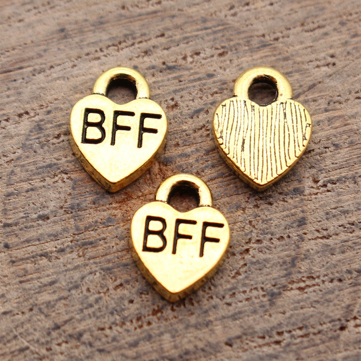 40pcs 9.3x7mm 앤티크 골드 컬러 Bff Be - Vintage Fashion Jewelry 리뷰 및 가격