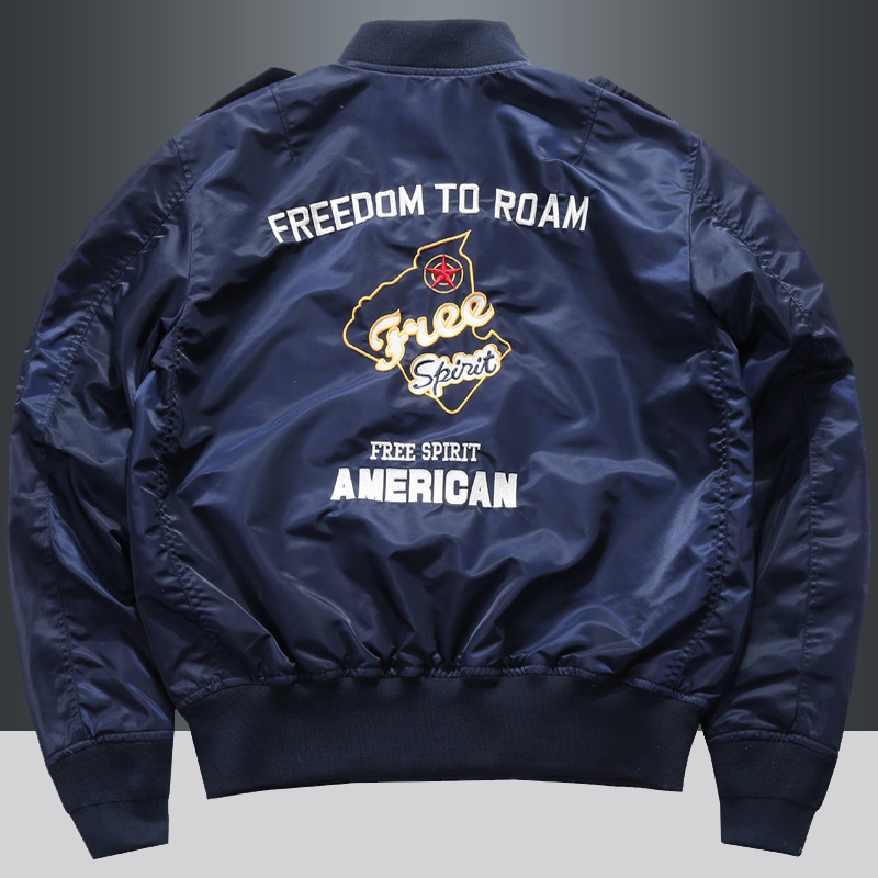 남자 봄 전술 육군 MA-1 비행 폭격기 재킷 남자 야 - Varsity Jacket Wool 리뷰 및 가격