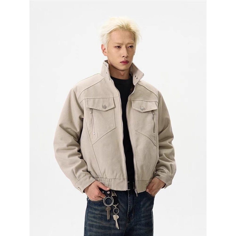 남성용 겨울 재킷 코트 남성용 퍼리스 옴브레 비대칭 야 - Varsity Jacket Wool 리뷰 및 가격