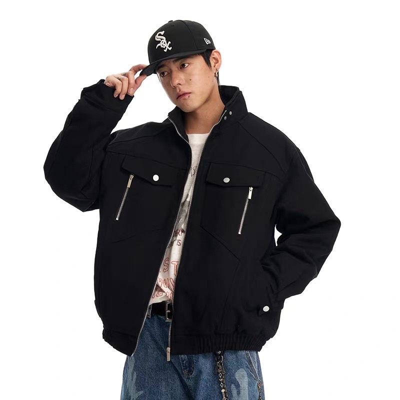 남성용 겨울 재킷 코트 남성용 퍼리스 옴브레 비대칭 야 - Varsity Jacket Wool 리뷰 및 가격