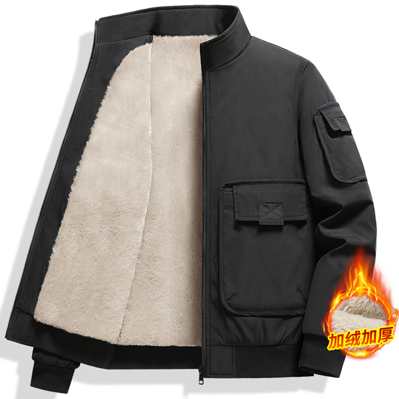 플러스 사이즈 6XL 7XL 8XL 남성용 양털 따뜻한 - Varsity Jacket Wool 리뷰 및 가격