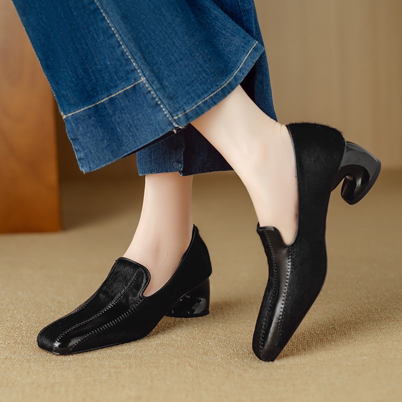 Dilalula 뜨거운 판매 말총 여성 펌프 여성 빈티 - Vintage Fashion For Sale 리뷰 및 가격