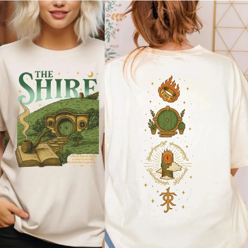 Y2k 패션 빈티지 티셔츠 반지의 제왕 시어 PNG 티 - Vintage Fashion Books 리뷰 및 가격