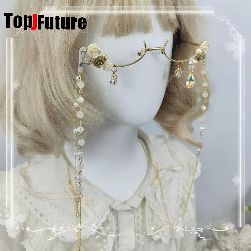 여성 하라주쿠 서브컬쳐 로리타 소녀 수제 요정 꽃무늬  - Vintage Fashion Girl 리뷰 및 가격