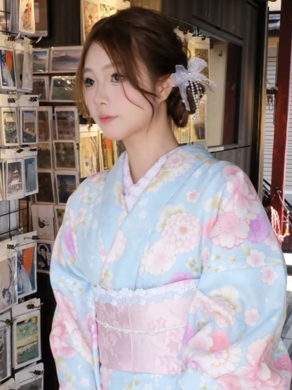 새로운 빈티지 일본 전통 기모노 사진 촬영 의상 목욕  - Vintage Fashion Girl 리뷰 및 가격