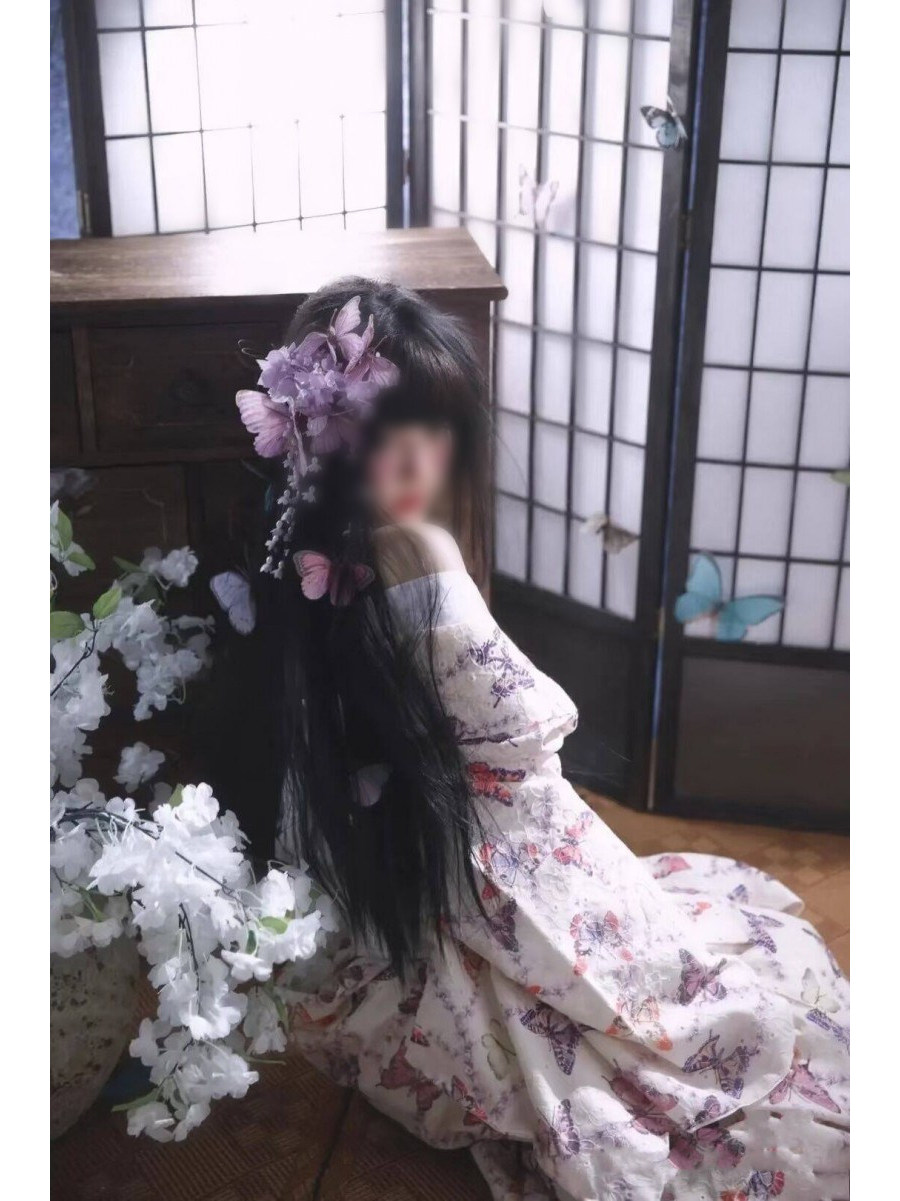 전통 일본식 기모노 의상 벚꽃 사진 촬영 빈티지 스타일 - Vintage Fashion Photography 리뷰 및 가격