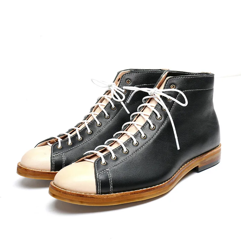하이 툴링 부츠 남성용 Goodyear-Welted 빈 - Vintage Fashion Trends 리뷰 및 가격