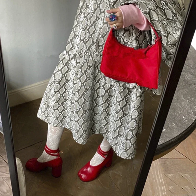 2026 빈티지 봄 패션 스플릿 토 여성 펌프스 청키  - Vintage Fashion Girl 리뷰 및 가격
